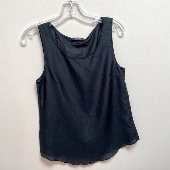 Strenesse silk cotton blend sleeveless top 13957 - Picture 2 of 6